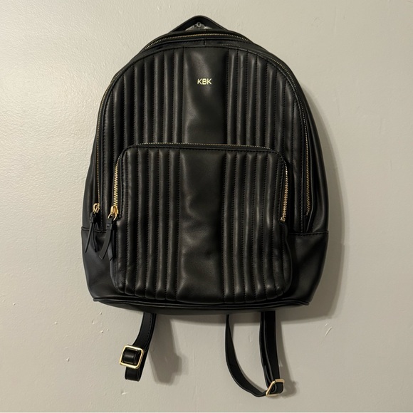 Mark & Graham | Quilted Leather Backpack - Picture 1 of 13